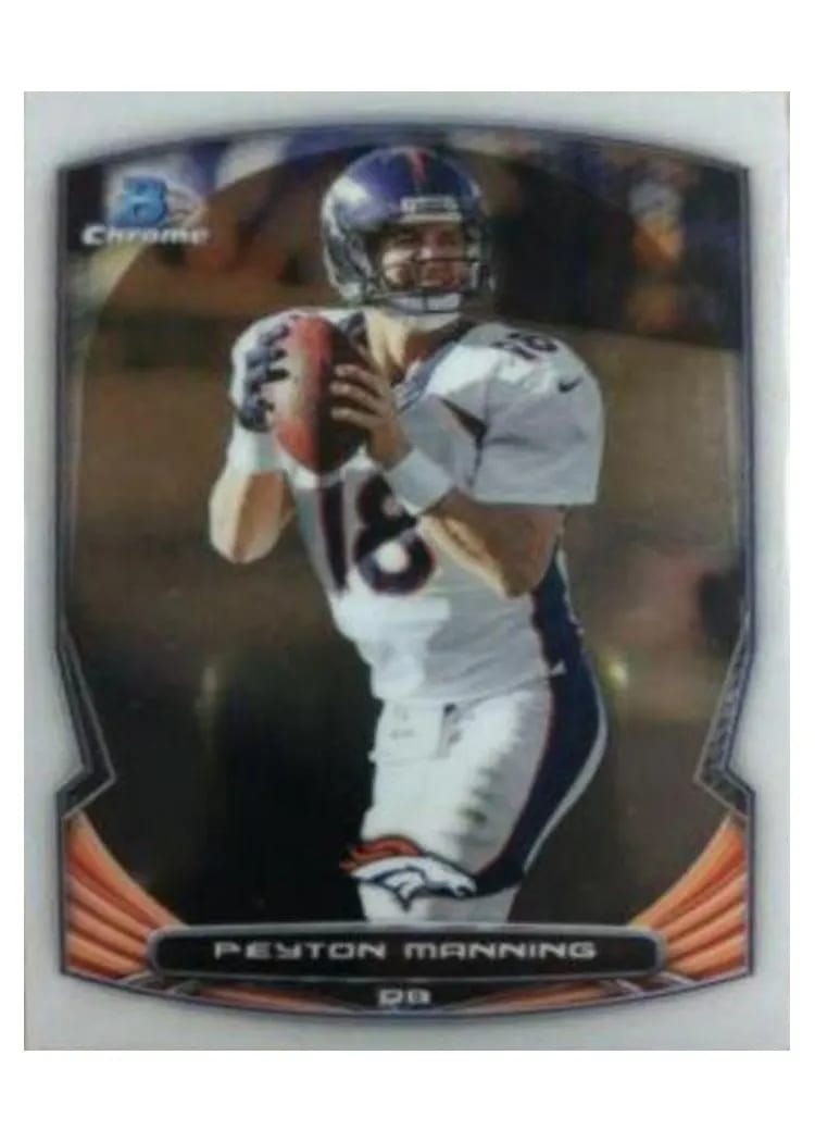 2014 Bowman Chrome Peyton Manning #24 card