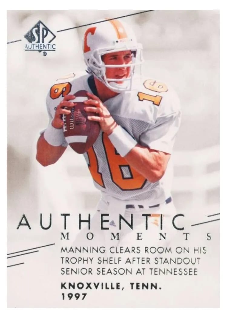 2014 SP Authentic Peyton Manning #151 card