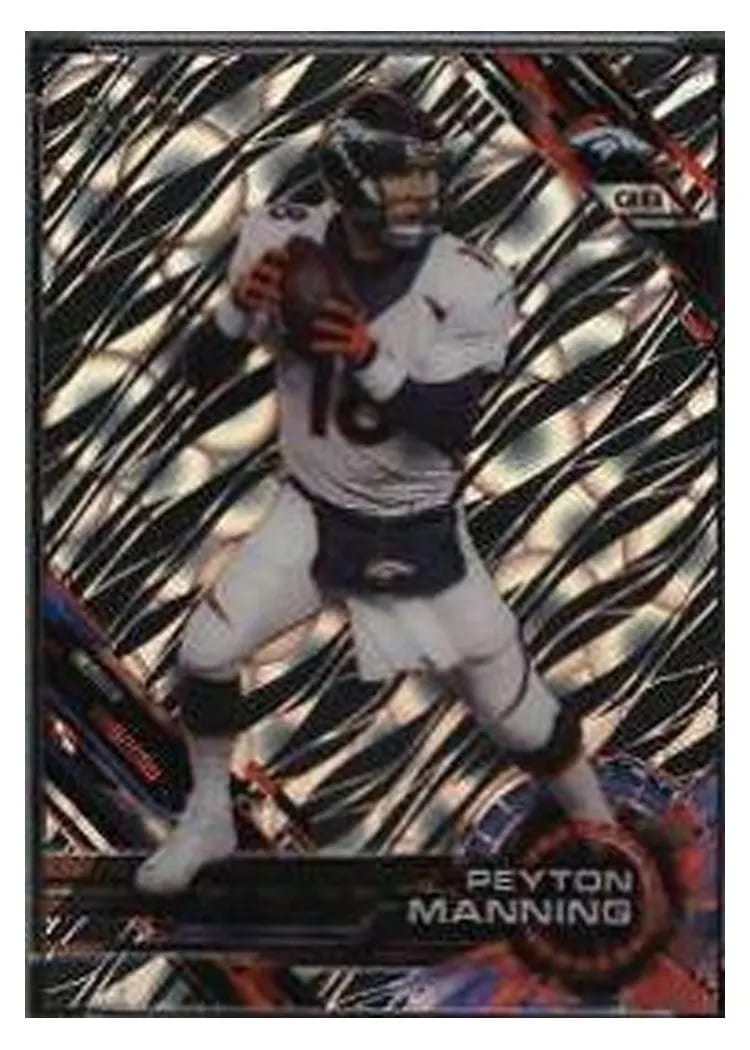 2015 Topps High Tek Peyton Manning Clouds Diffractor #20 card