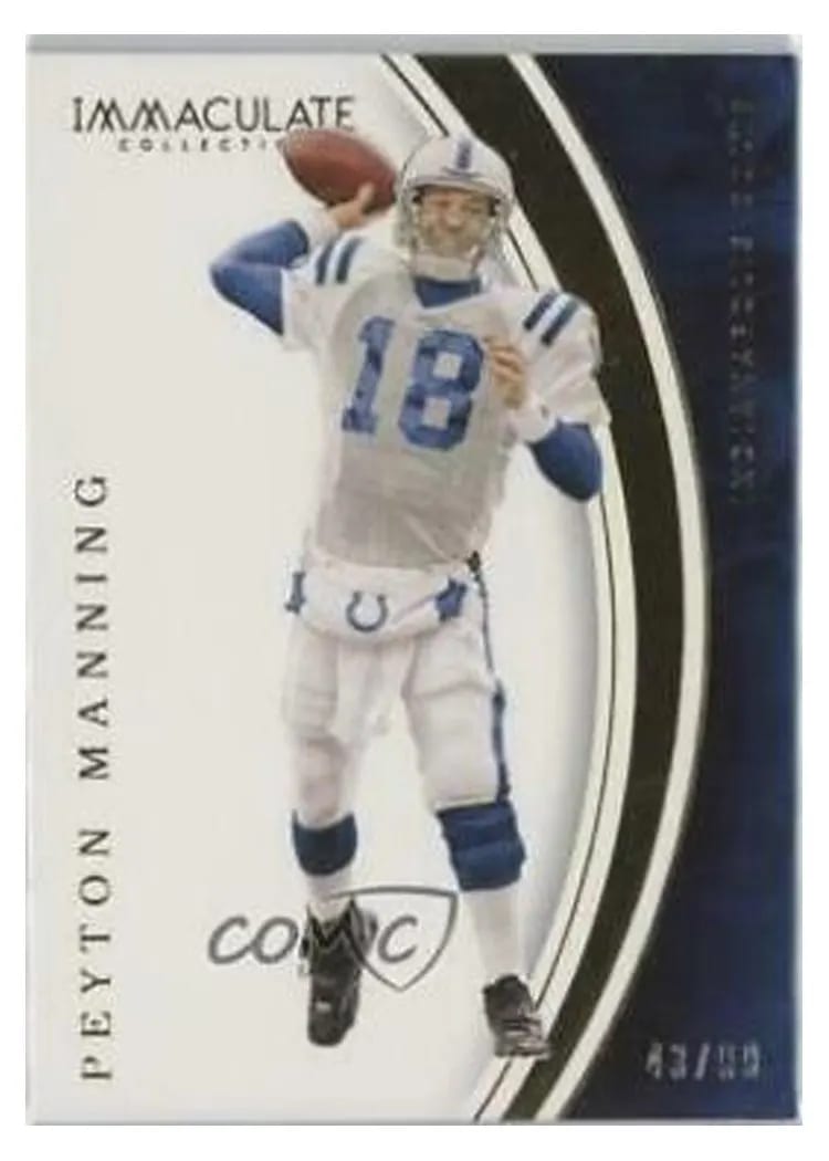 2016 Panini Immaculate Peyton Manning #18 card
