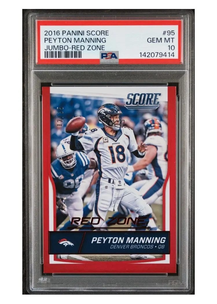 2016 Score Base Set Peyton Manning #95 card