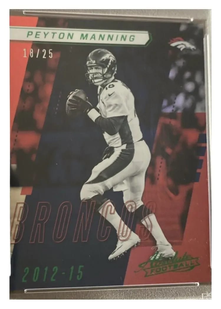 2017 Panini Absolute Peyton Manning #127 card