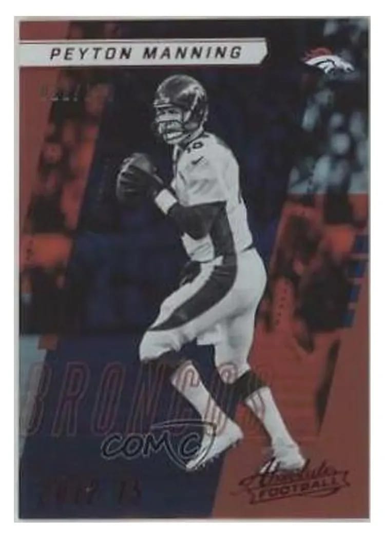 2017 Panini Absolute Peyton Manning #127 card
