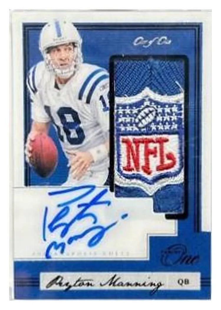 2018 Panini One Peyton Manning #149 card