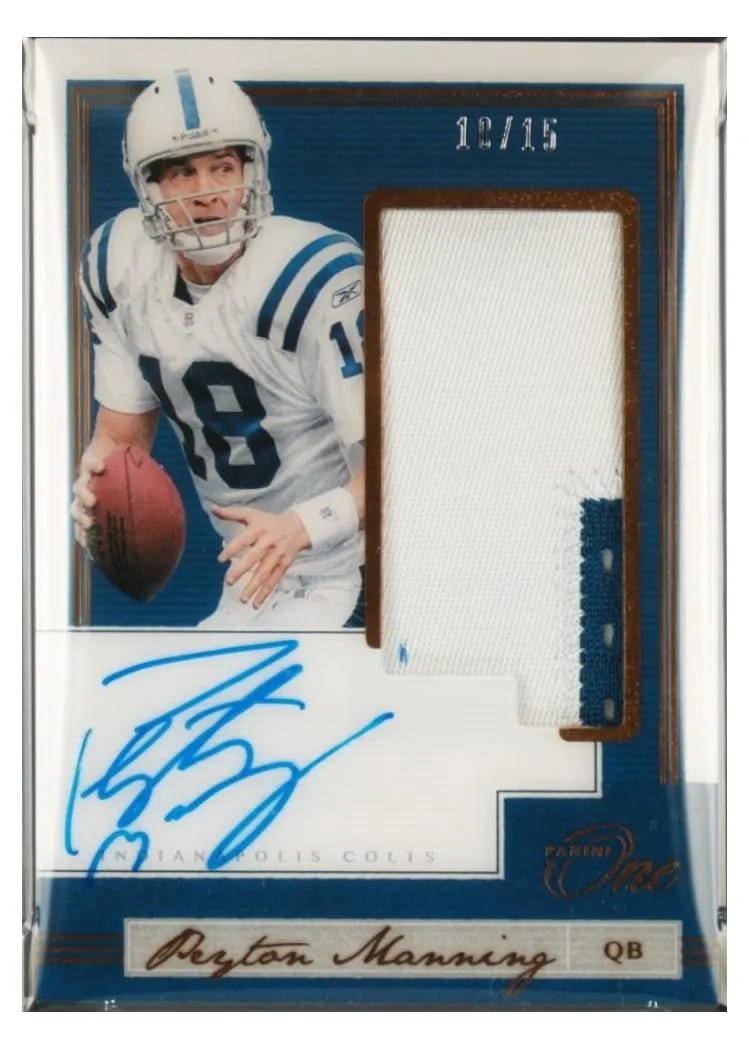 2018 Panini One Peyton Manning #149 card