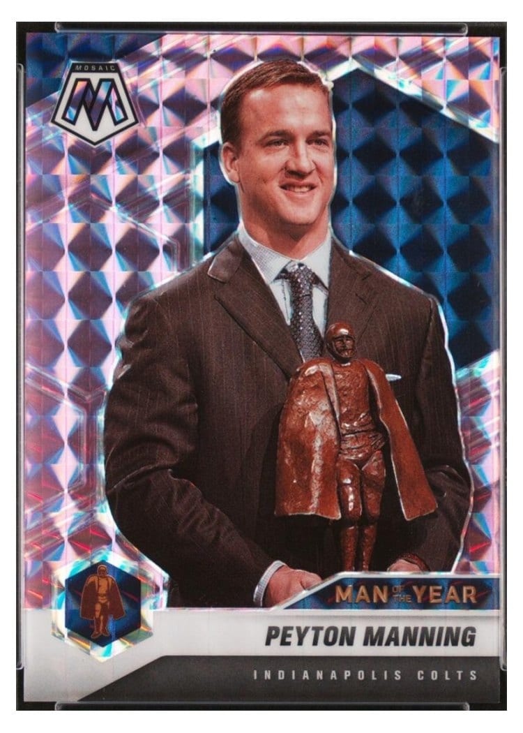 2021 Panini Mosaic Base Set Peyton Manning #263 card