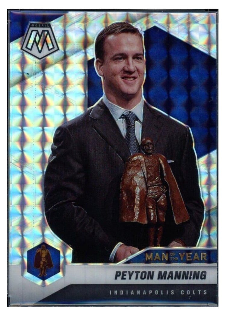 2021 Panini Mosaic Base Set Peyton Manning #263 card