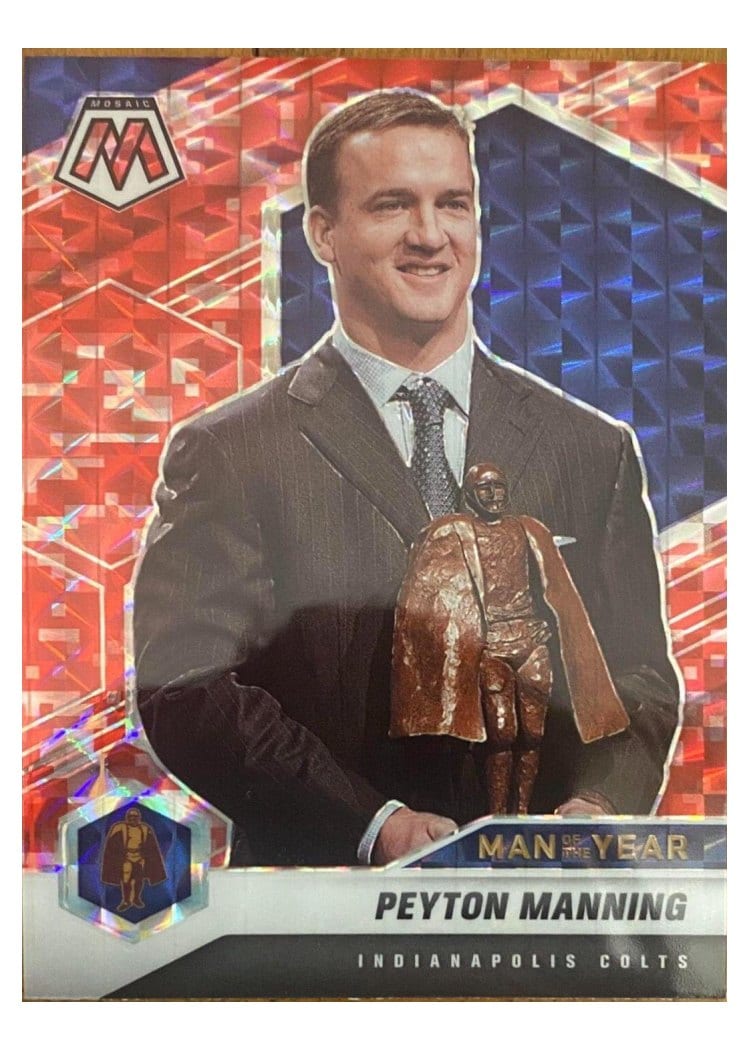 2021 Panini Mosaic Base Set Peyton Manning #263 card