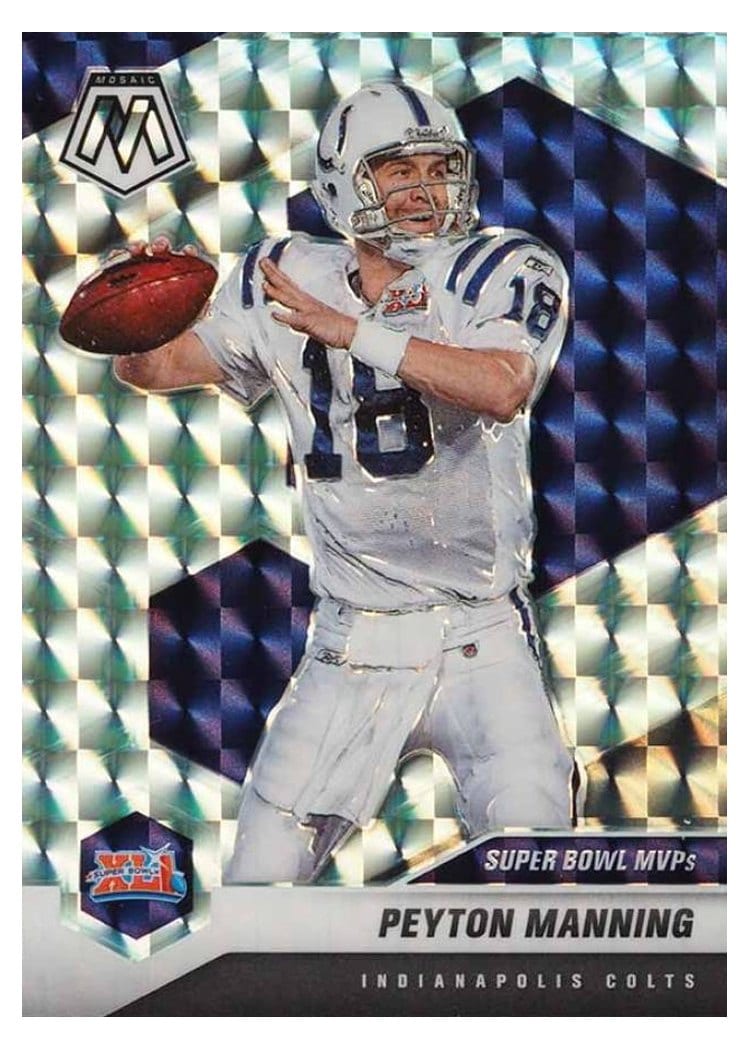 2021 Panini Mosaic Base Set Peyton Manning #287 card