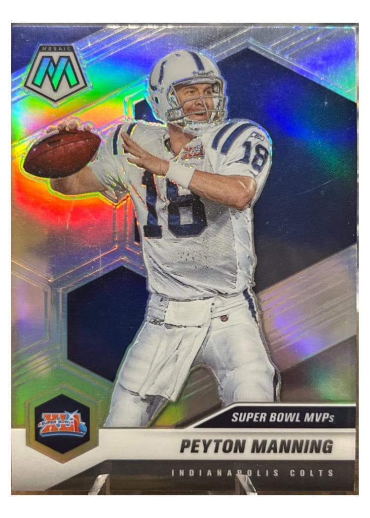 2021 Panini Mosaic Base Set Peyton Manning #287 card