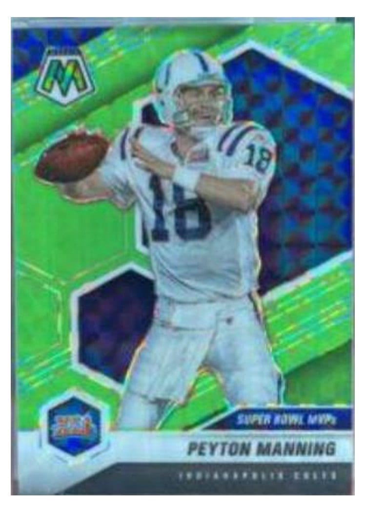 2021 Panini Mosaic Base Set Peyton Manning #287 card
