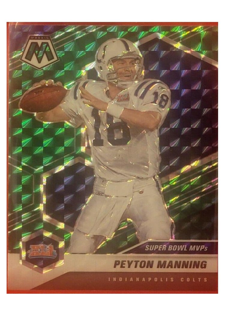 2021 Panini Mosaic Base Set Peyton Manning #287 card