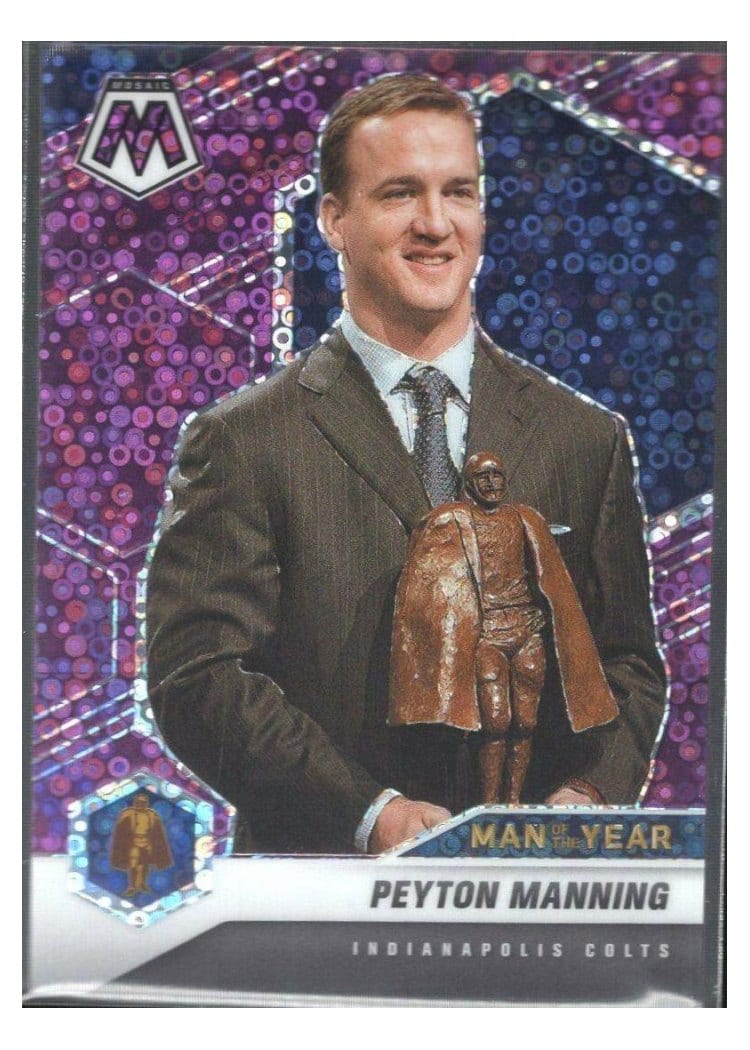 2021 Panini Mosaic Base Set Peyton Manning #287 card