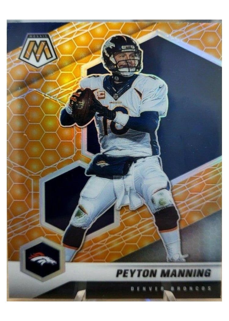 2021 Panini Mosaic Base Set Peyton Manning #67 card