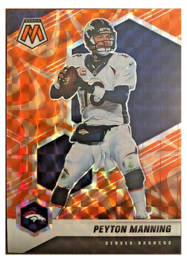 2021 Panini Mosaic Base Set Peyton Manning #67 card