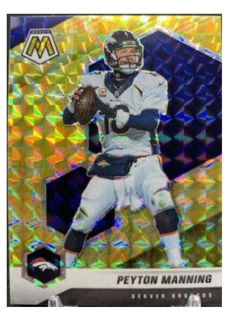 2021 Panini Mosaic Base Set Peyton Manning #67 card