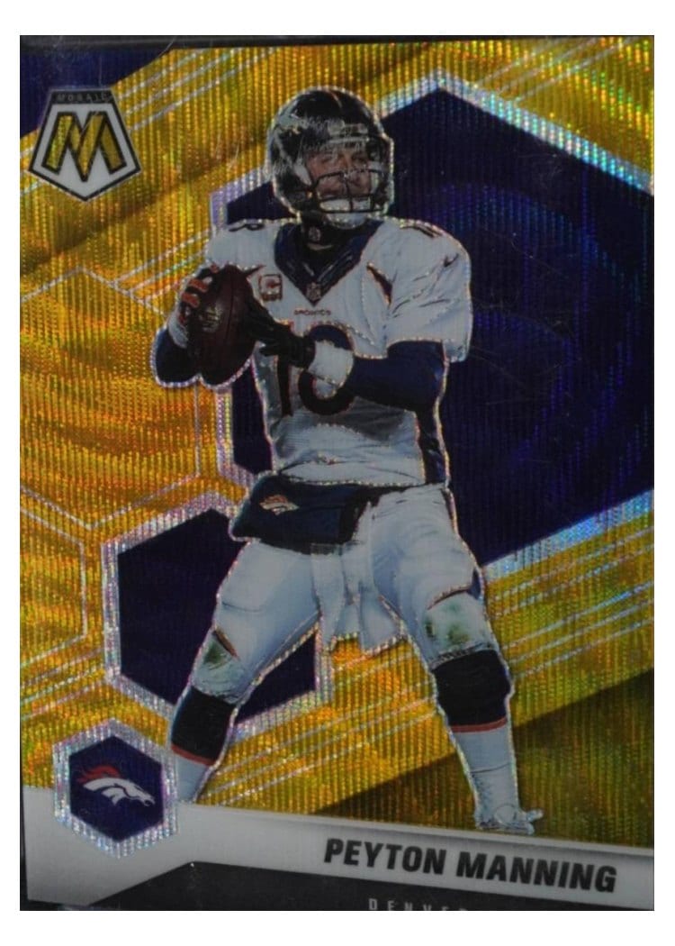 2021 Panini Mosaic Base Set Peyton Manning #67 card
