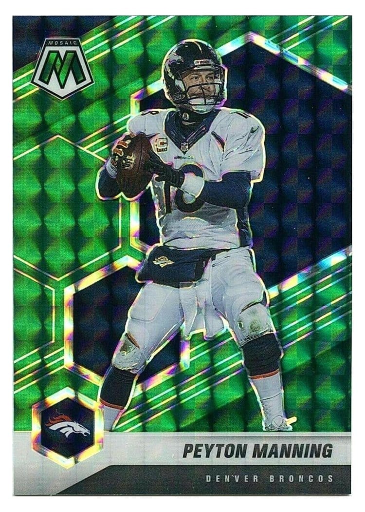 2021 Panini Mosaic Base Set Peyton Manning #67 card