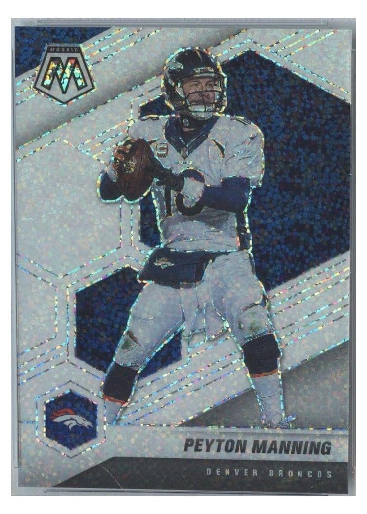 2021 Panini Mosaic Base Set Peyton Manning #67 card