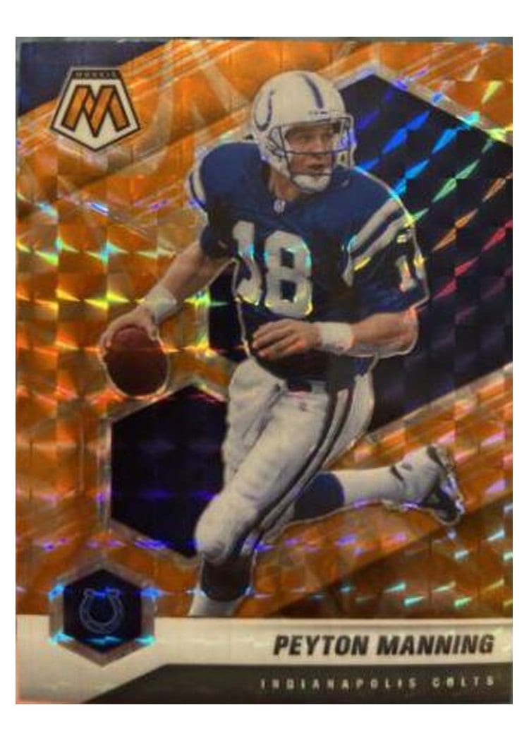 2021 Panini Mosaic Base Set Peyton Manning #91 card