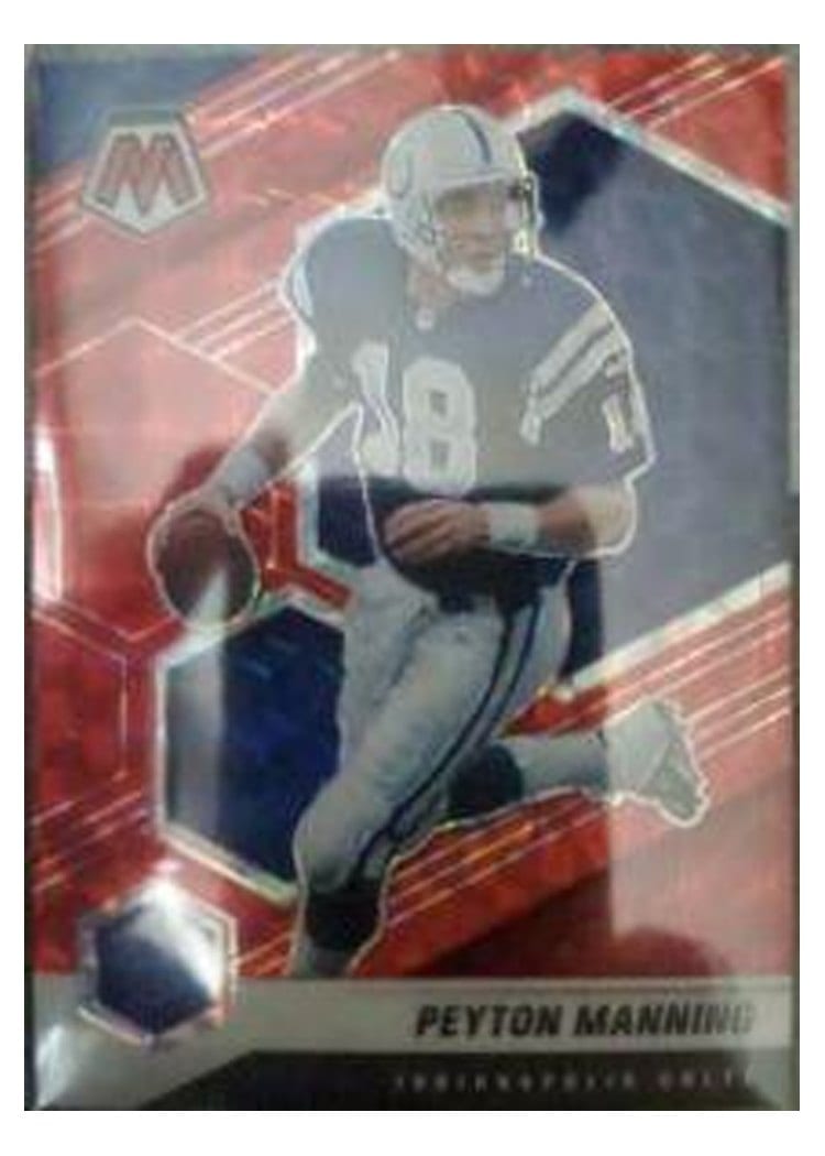 2021 Panini Mosaic Base Set Peyton Manning #91 card
