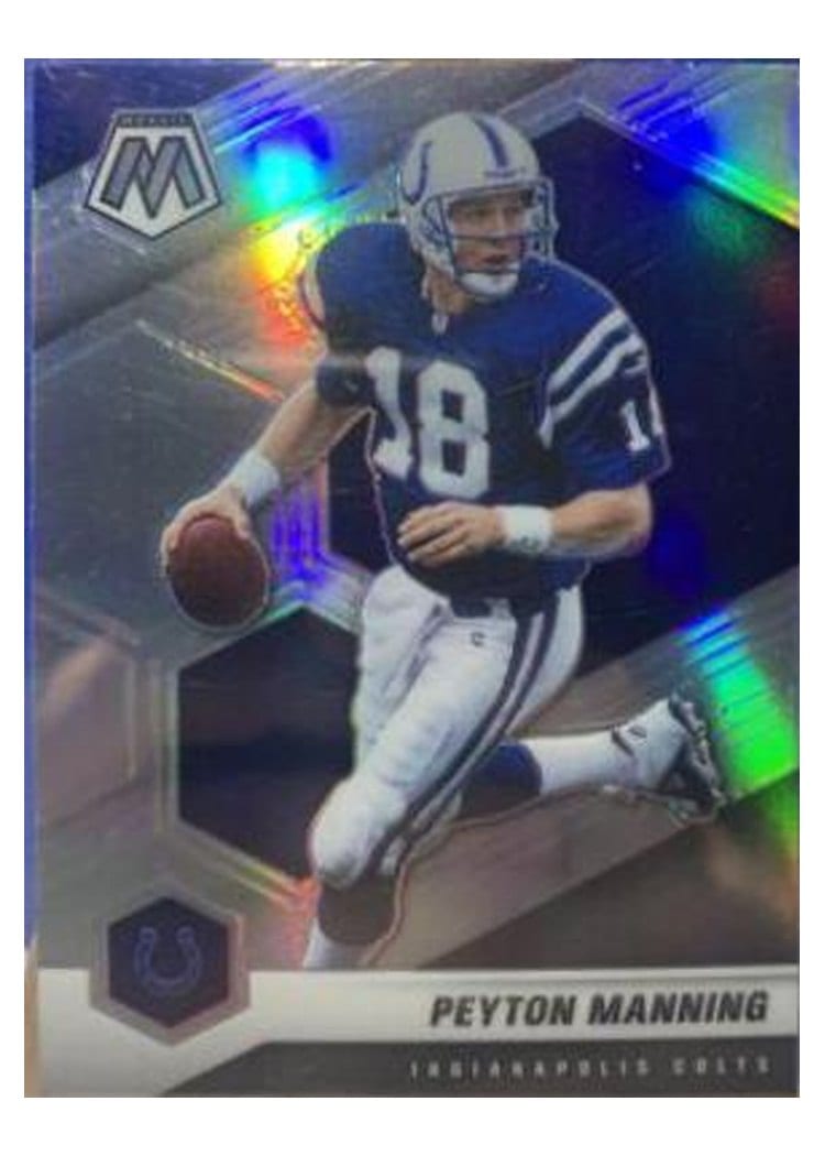 2021 Panini Mosaic Base Set Peyton Manning #91 card
