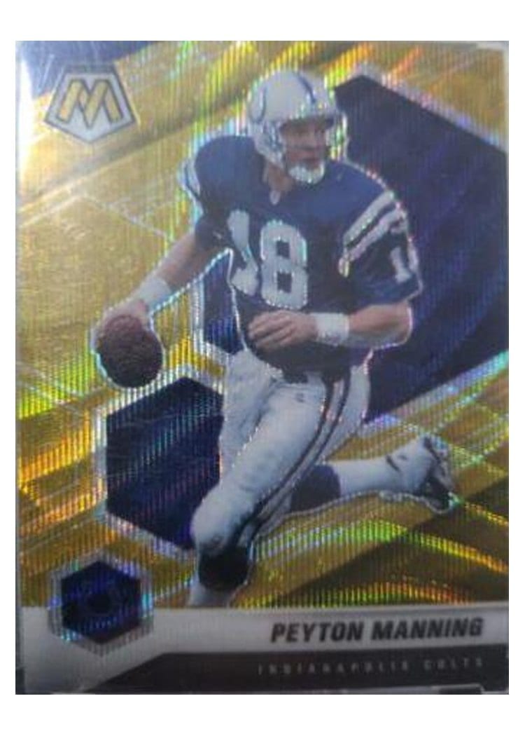 2021 Panini Mosaic Base Set Peyton Manning #91 card