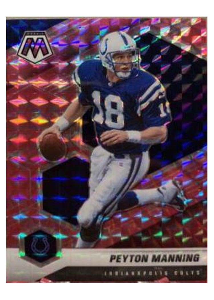 2021 Panini Mosaic Base Set Peyton Manning #91 card