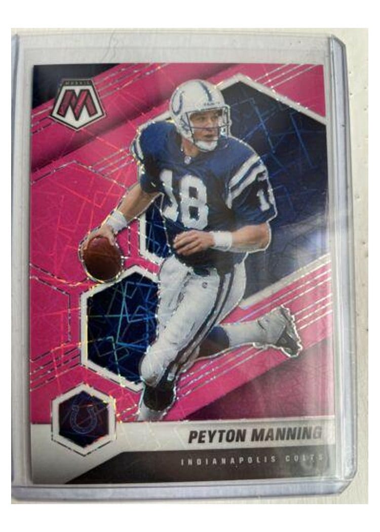 2021 Panini Mosaic Base Set Peyton Manning #91 card