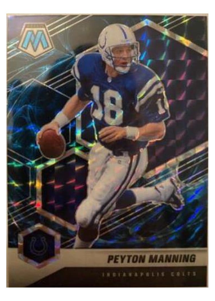 2021 Panini Mosaic Base Set Peyton Manning #91 card