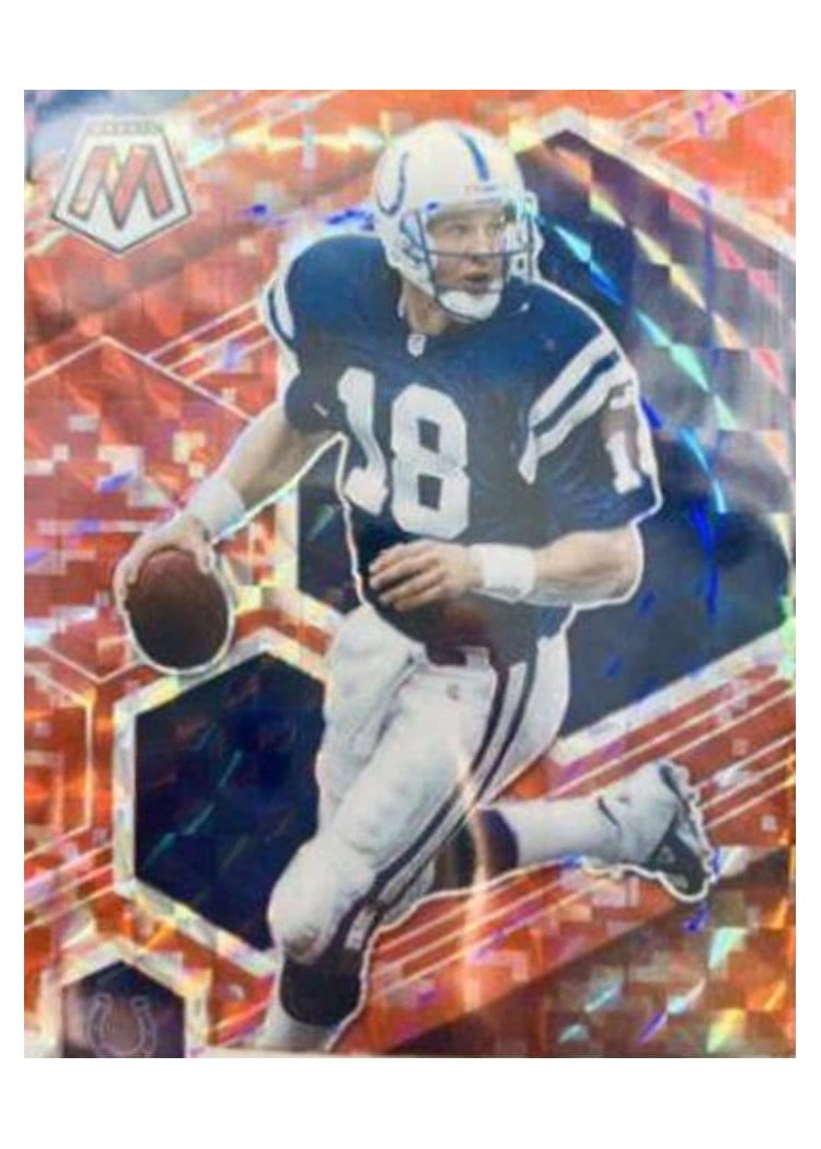 2021 Panini Mosaic Base Set Peyton Manning #91 card