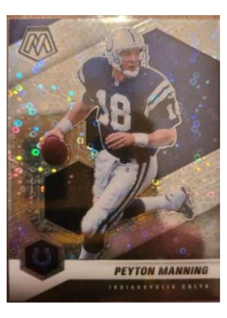 2021 Panini Mosaic Base Set Peyton Manning #91 card