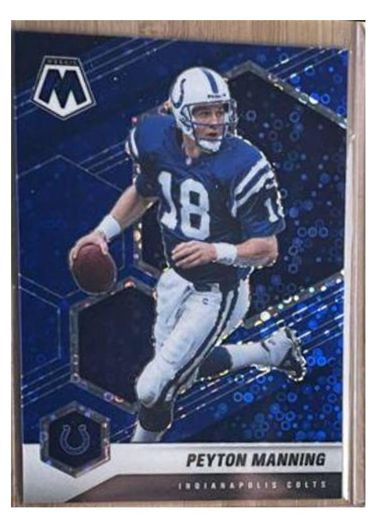 2021 Panini Mosaic Base Set Peyton Manning #91 card