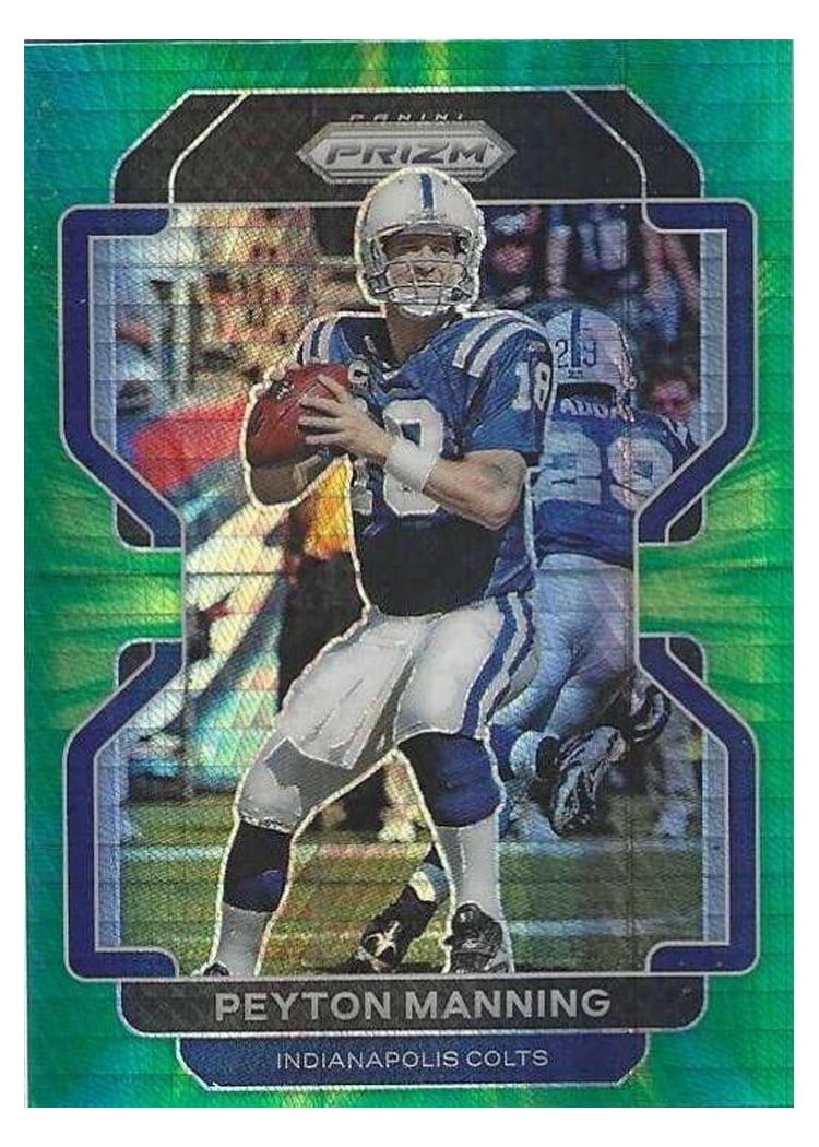 2021 Panini Prizm Base Set Peyton Manning #30 card