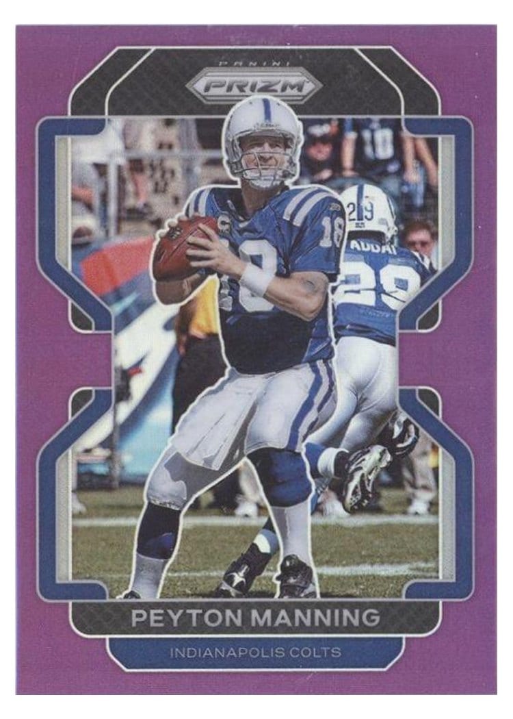 2021 Panini Prizm Base Set Peyton Manning #30 card