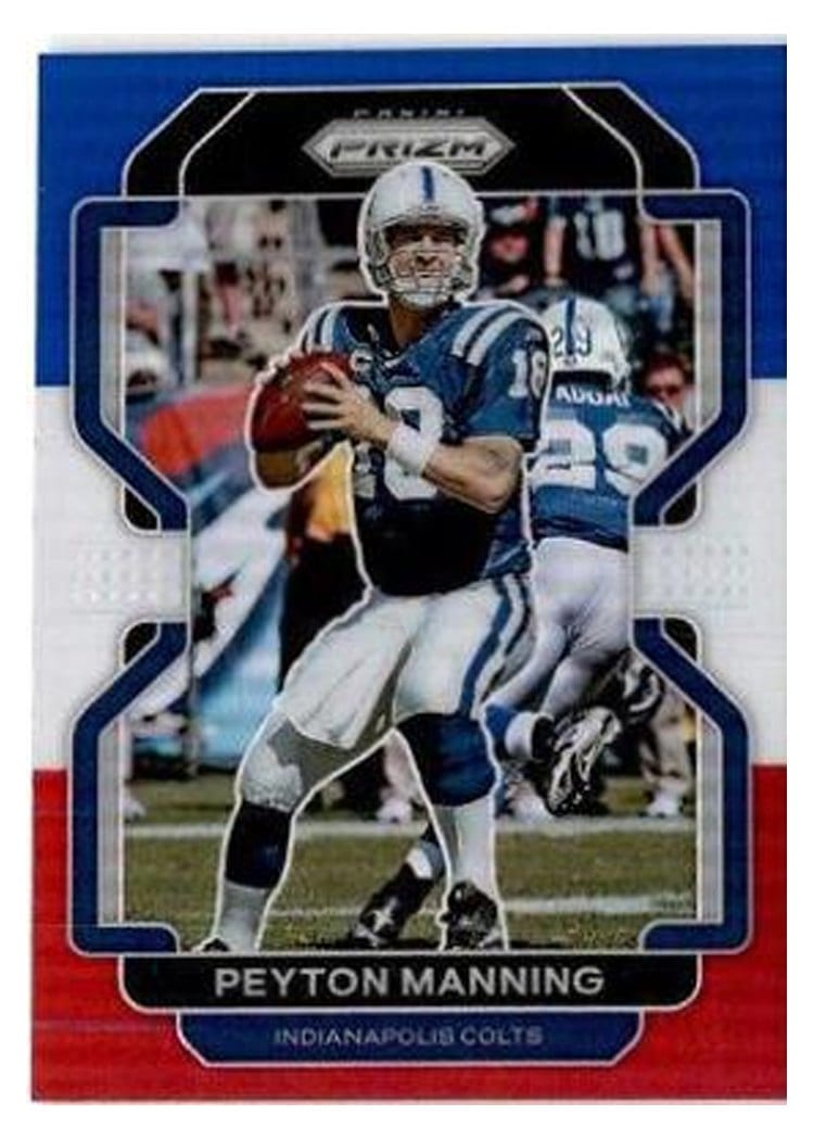 2021 Panini Prizm Base Set Peyton Manning #30 card