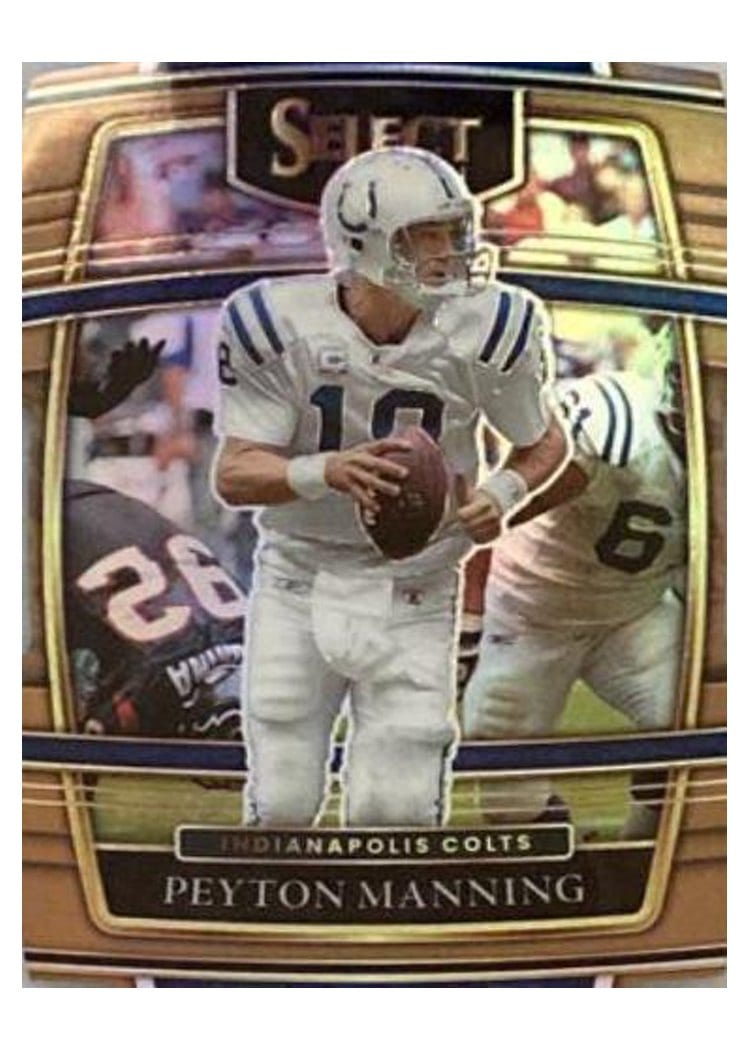 2021 Panini Select Base Set Peyton Manning #35 card