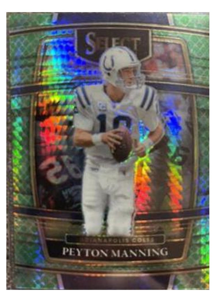 2021 Panini Select Base Set Peyton Manning #35 card