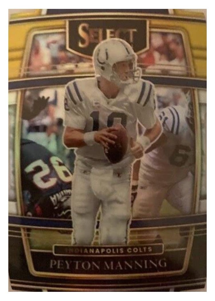 2021 Panini Select Base Set Peyton Manning #35 card