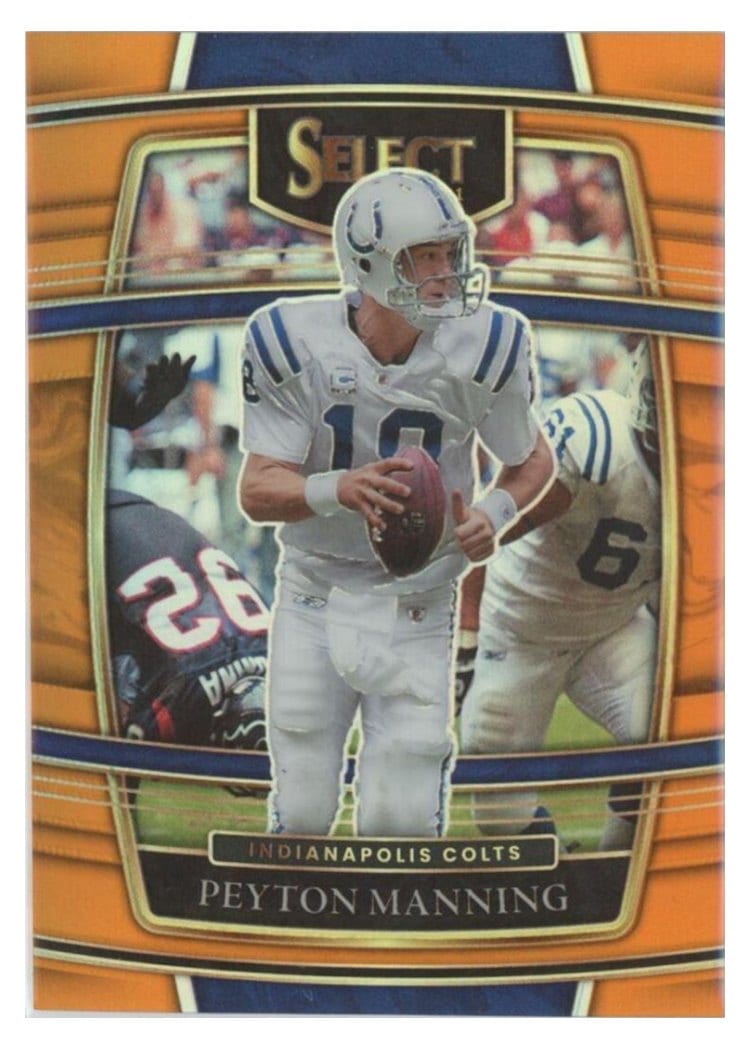 2021 Panini Select Base Set Peyton Manning #35 card