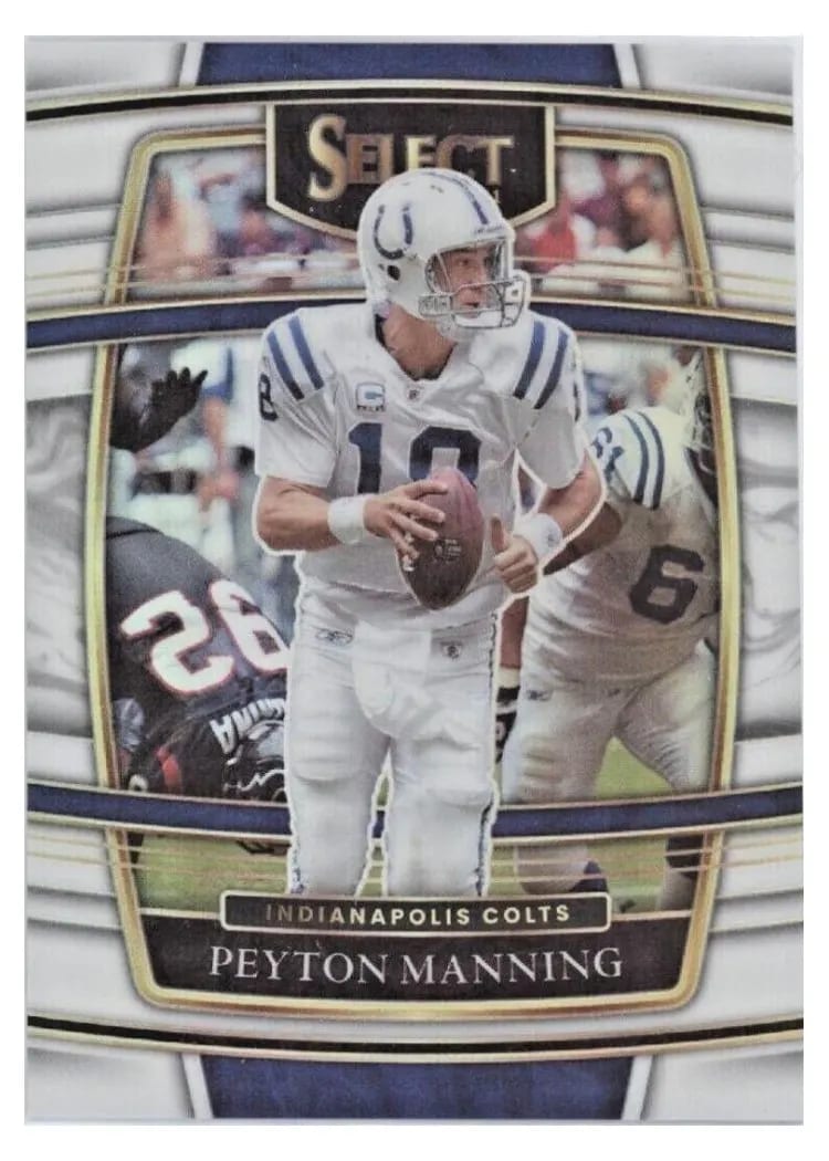 2021 Panini Select Base Set Peyton Manning #35 card