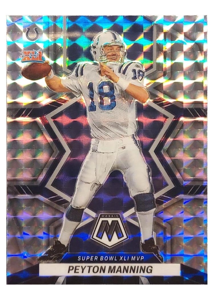 2022 Panini Mosaic Base Set Peyton Manning #298 card