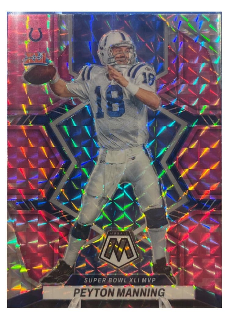 2022 Panini Mosaic Base Set Peyton Manning #298 card