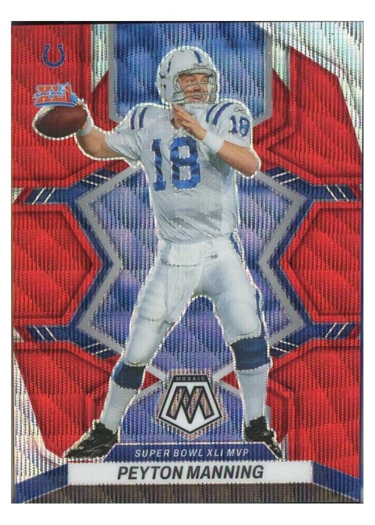 2022 Panini Mosaic Base Set Peyton Manning #298 card