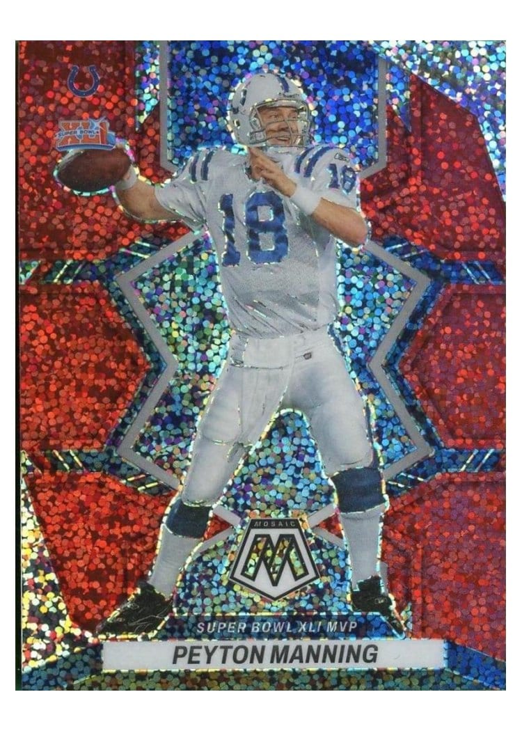 2022 Panini Mosaic Base Set Peyton Manning #298 card