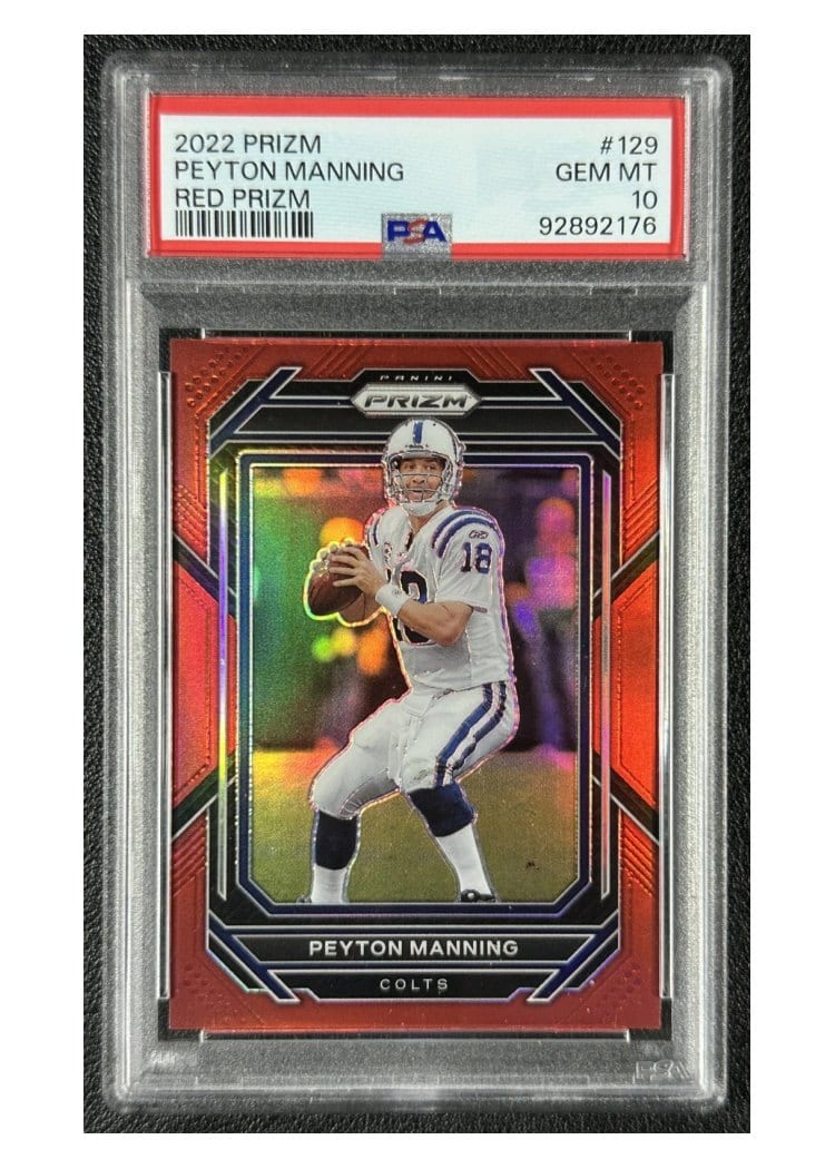 2022 Panini Prizm Base Set Peyton Manning #129 card
