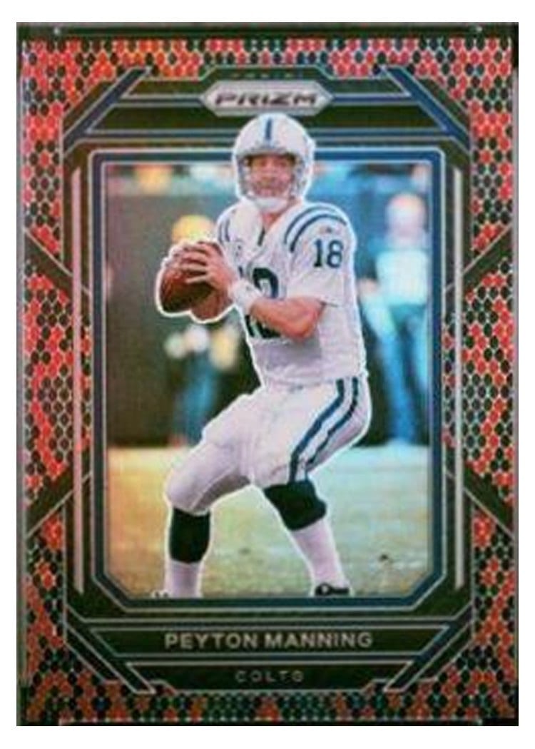 2022 Panini Prizm Base Set Peyton Manning #129 card