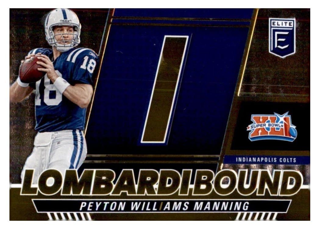 2023 Donruss Elite LombardiBound Peyton Manning #LB-PM11 card