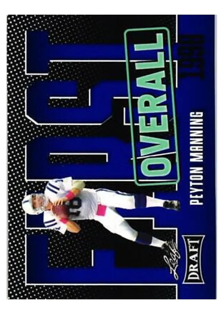 2023 Leaf Draft Peyton Manning #8 card