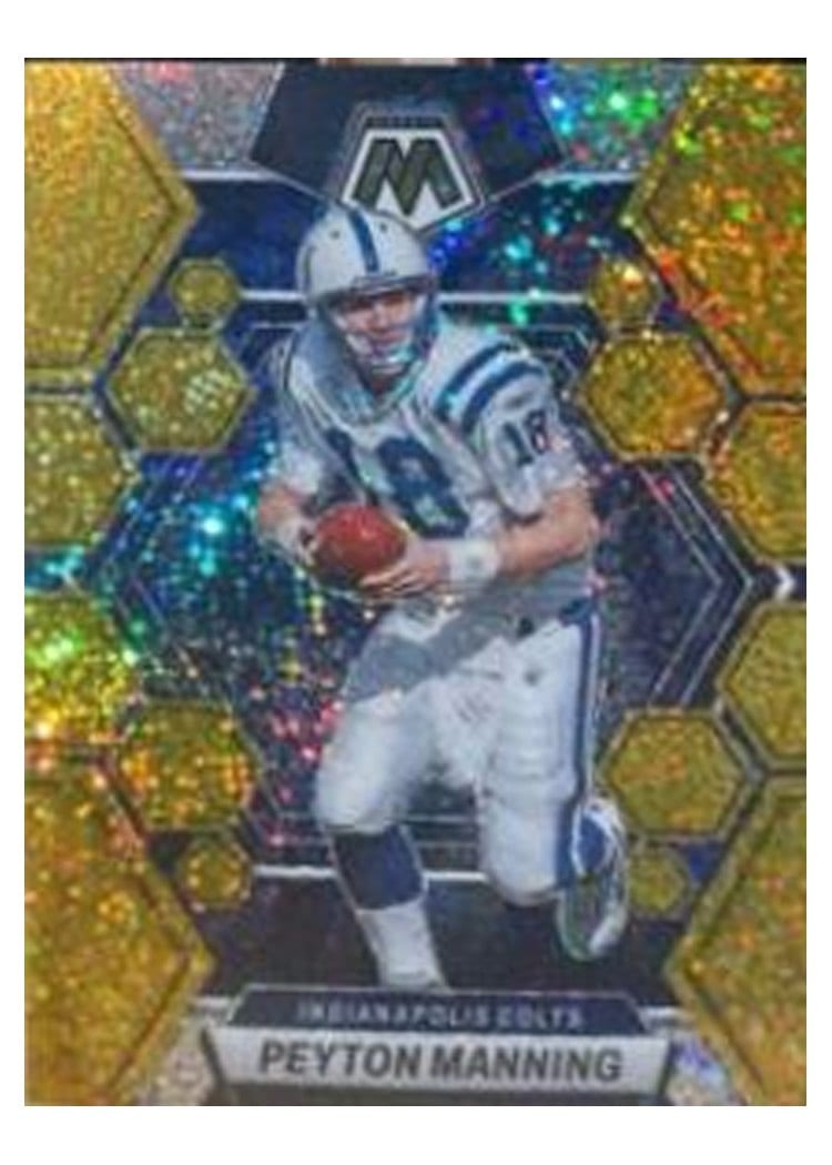 2023 Panini Mosaic Base Set Peyton Manning #100 card